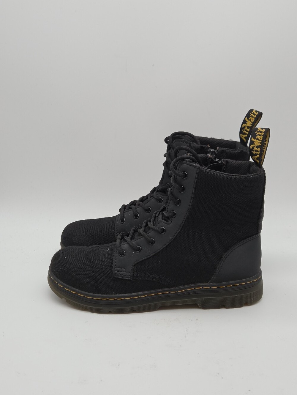 Dr‎ Martens Combs Combat Boots Black Size Women's 6